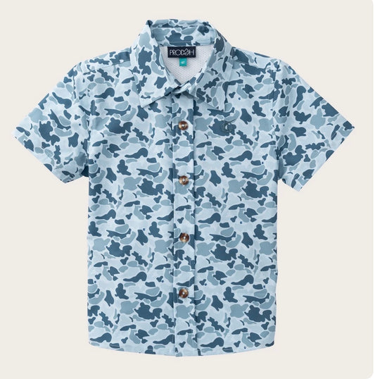 Cool Blue Button Down| Prodoh