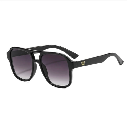 Camille Black Sunglasses | Lulu Mac