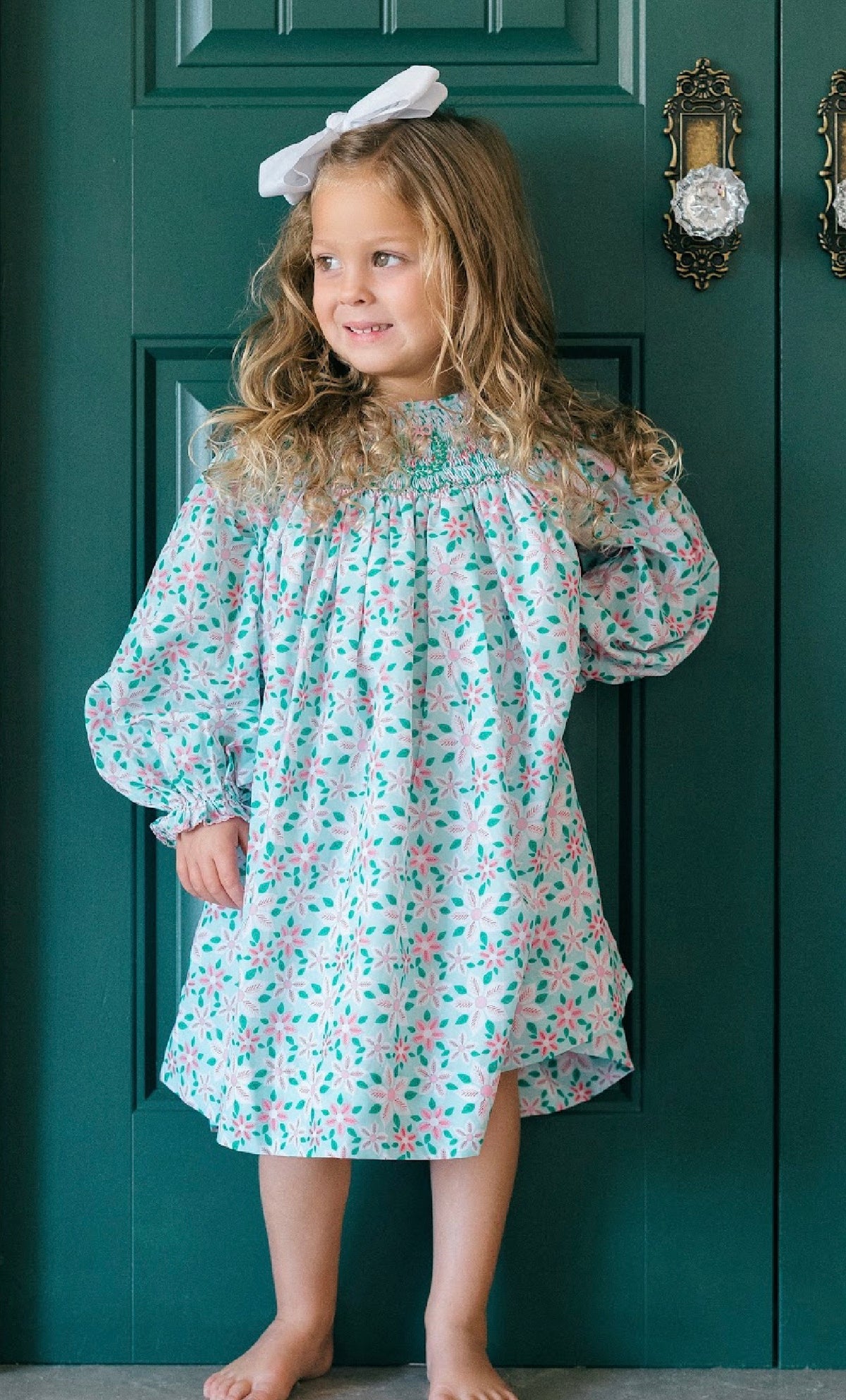 Floral Wreath Dress