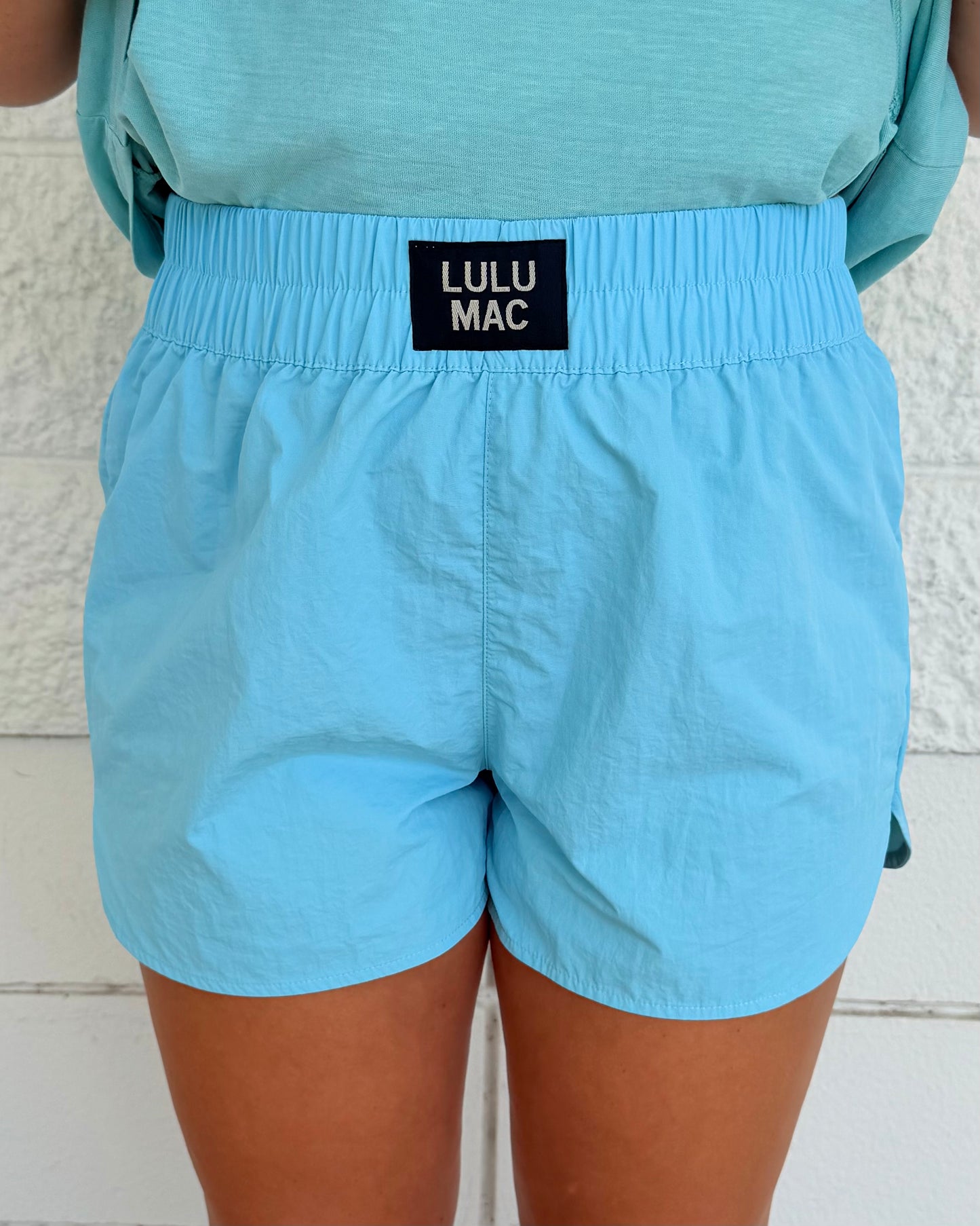 Blue Shorts | Lulu Mac