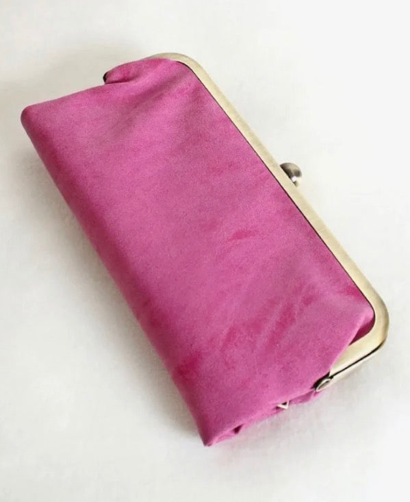 Pink Clutch Wallet