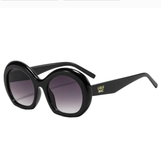 Blair Black Sunglasses | Lulu Mac