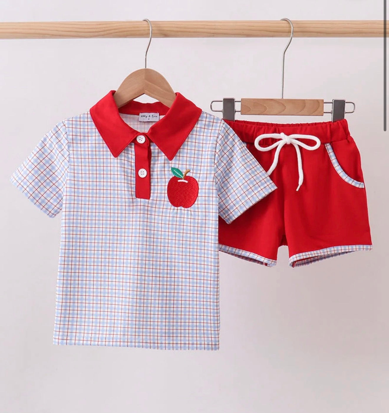 Boys Back to School Polo Set