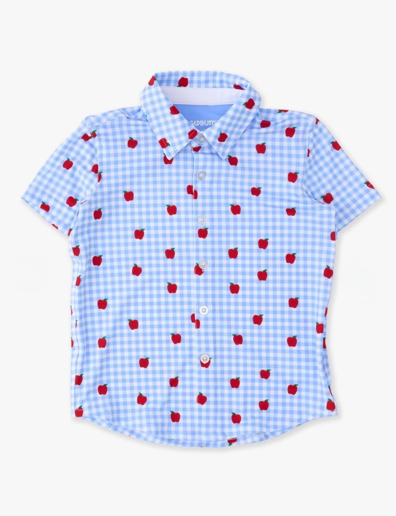 Gingham Apple Polo-Athletic Material