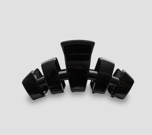 Tiny Black Classic Hair Clip