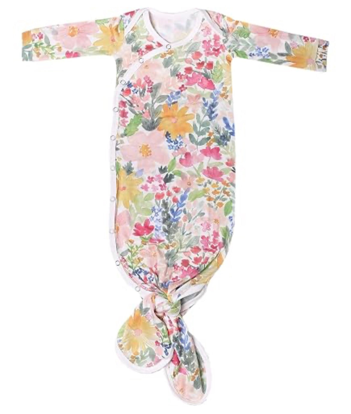 Newborn Knotted Gown | Petunia