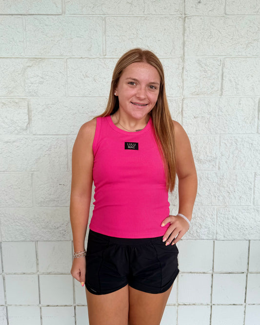 Hot Pink Tank | Lulu Mac
