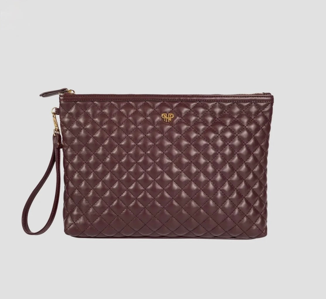 Litt Chocolate Brown Makeup Case
