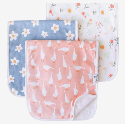 3 Pack Premium Burp Cloths