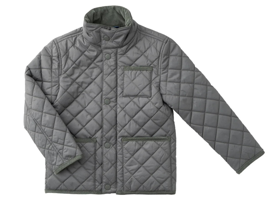 Quilted Barn Jacket in Fly Fishing Green