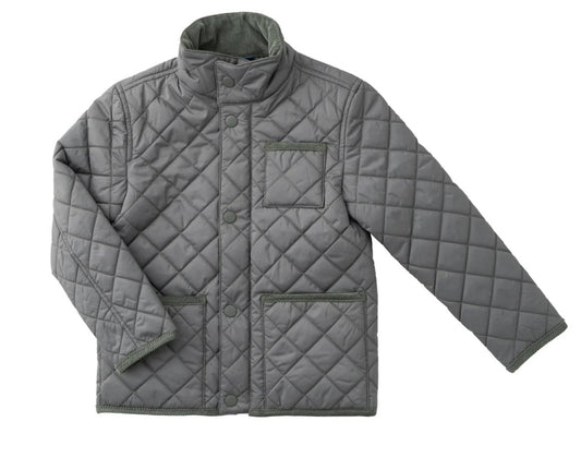 Quilted Barn Jacket in Fly Fishing Green