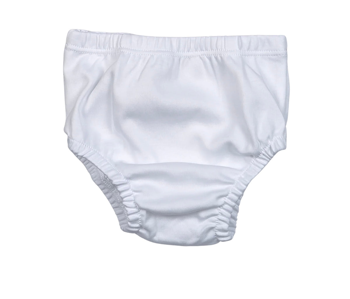 White Pima Diaper Cover