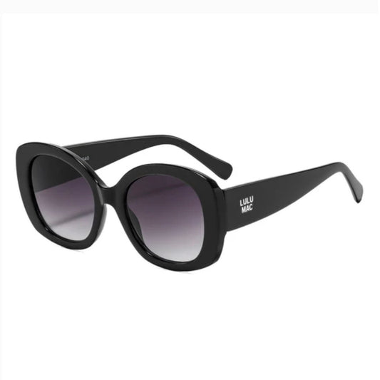 Tatum Black Sunglasses | Lulu Mac