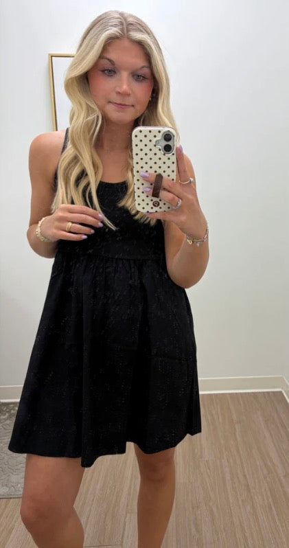 Black Breeze Tank Dress