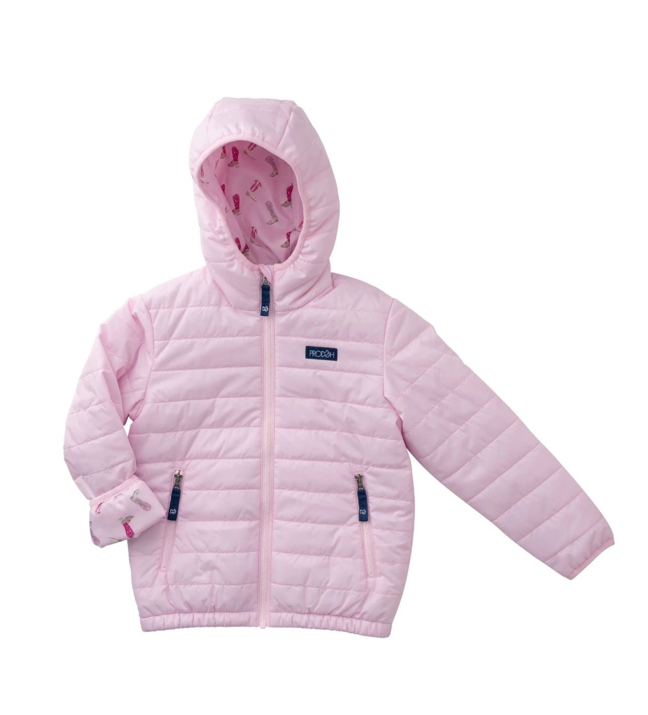 Pink Puffer Jacket-Prodoh
