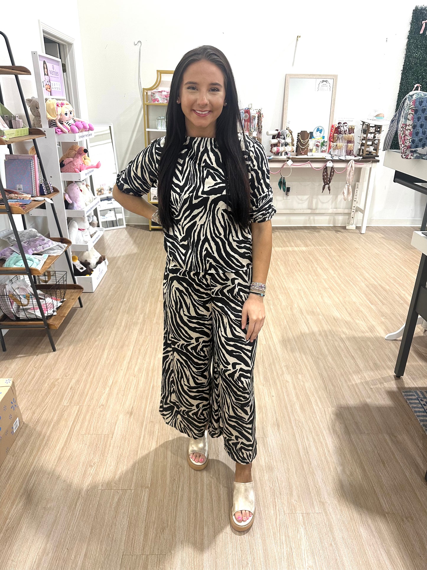 Satin Wild Thing Pant Set