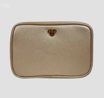 Littmini Gold Luster Lighted Mirror Case