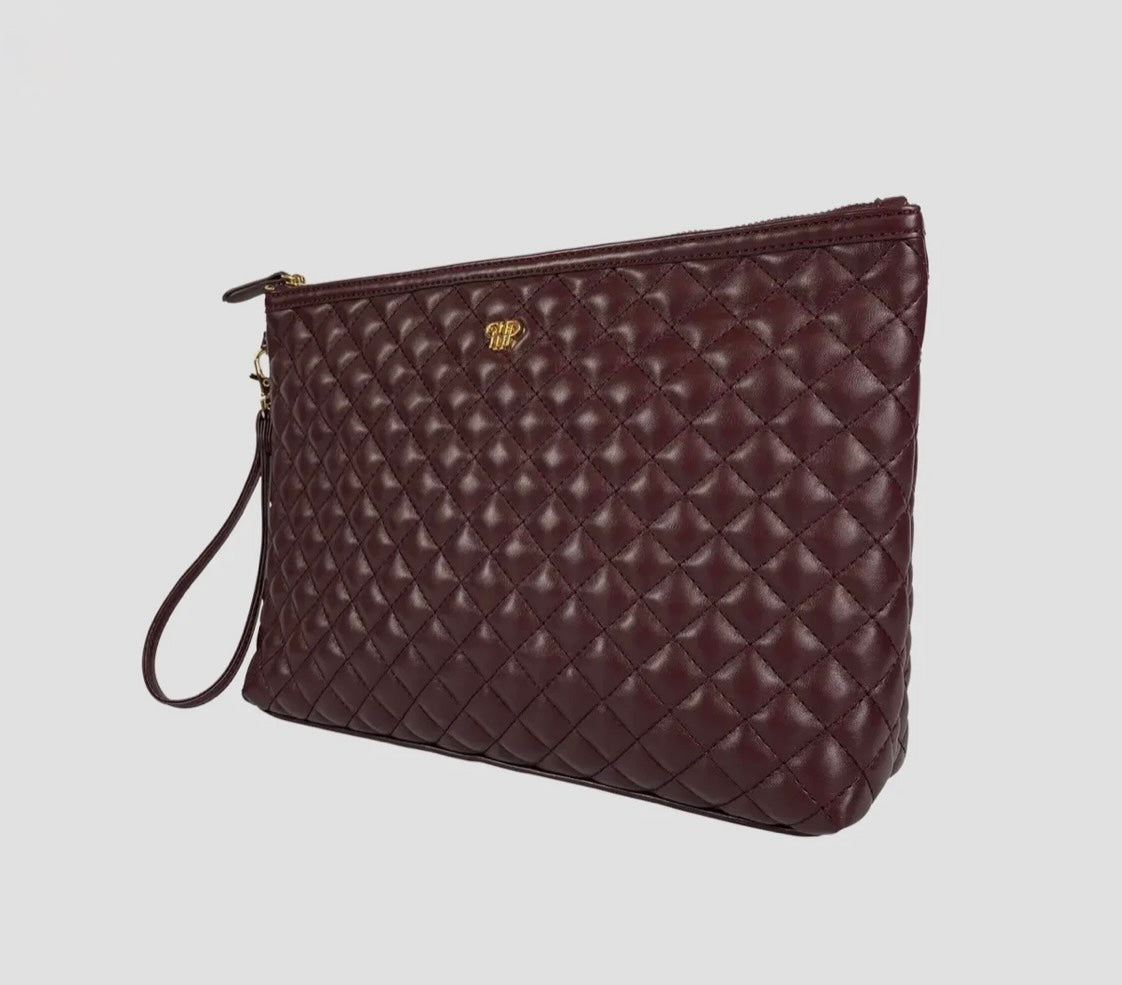 Litt Chocolate Brown Makeup Case