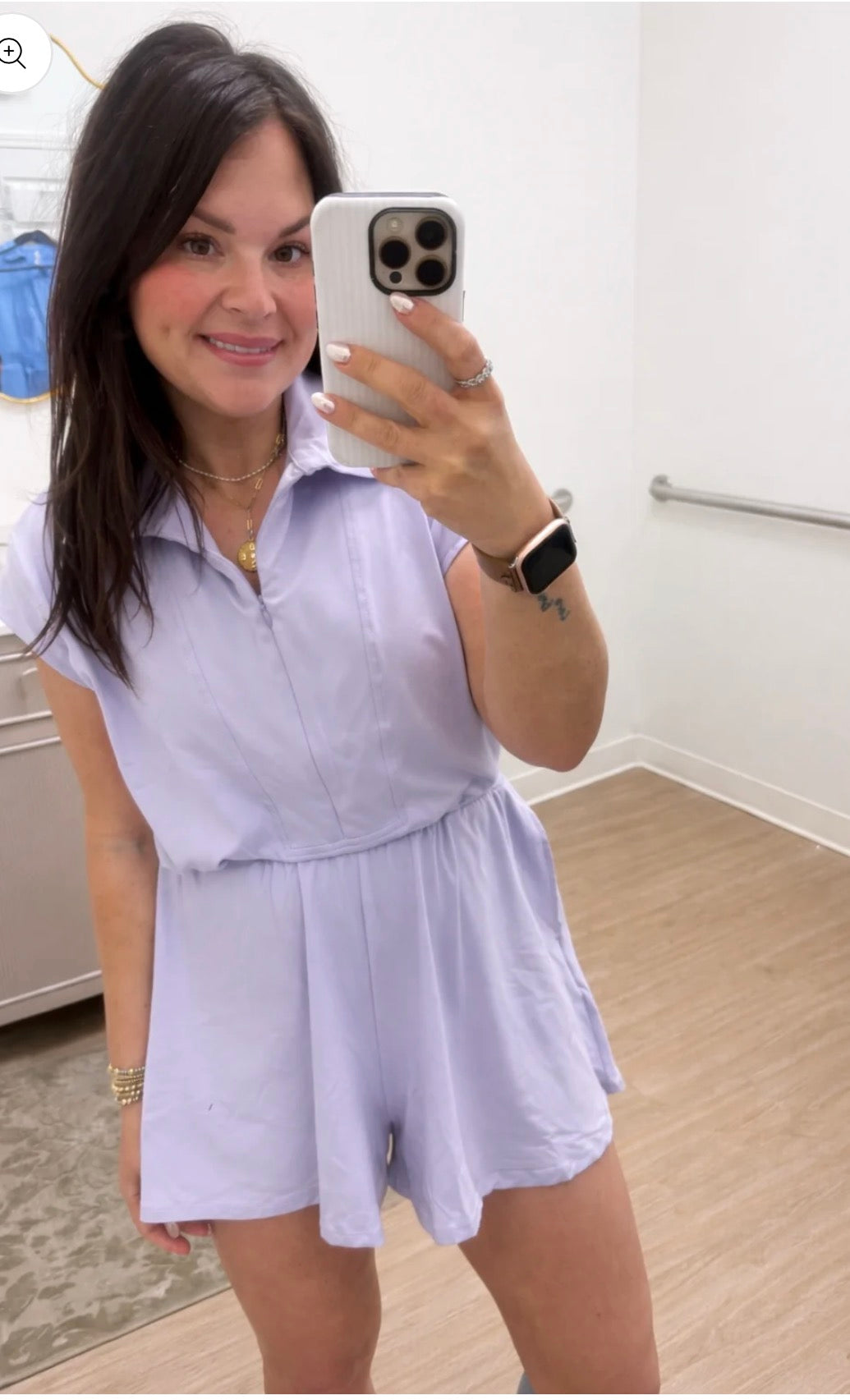 Lavender everyday romper
