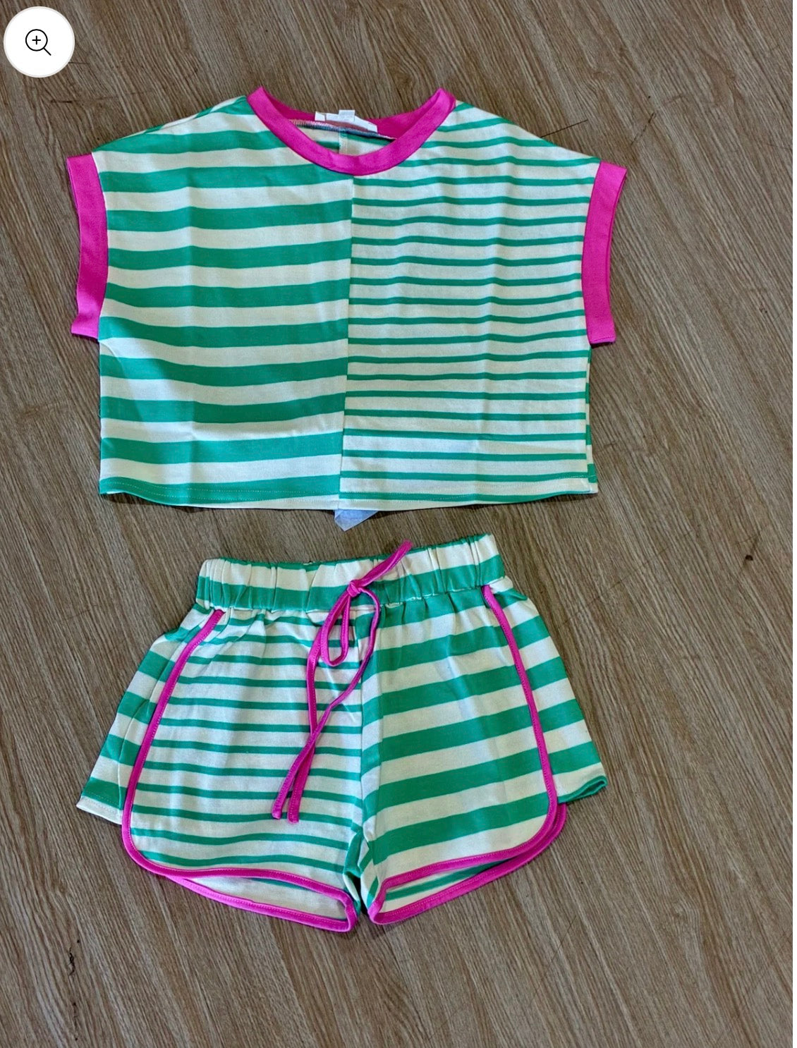 Youth Peach Love Short Set
