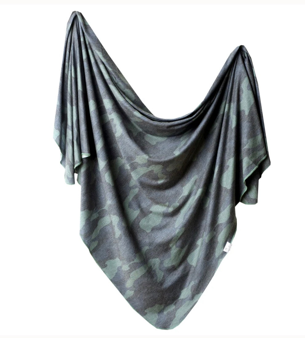 Premium Swaddle Blanket | Hunter