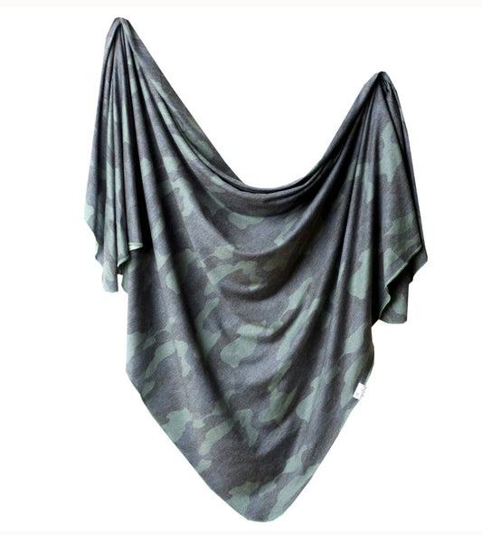 Premium Swaddle Blanket | Hunter