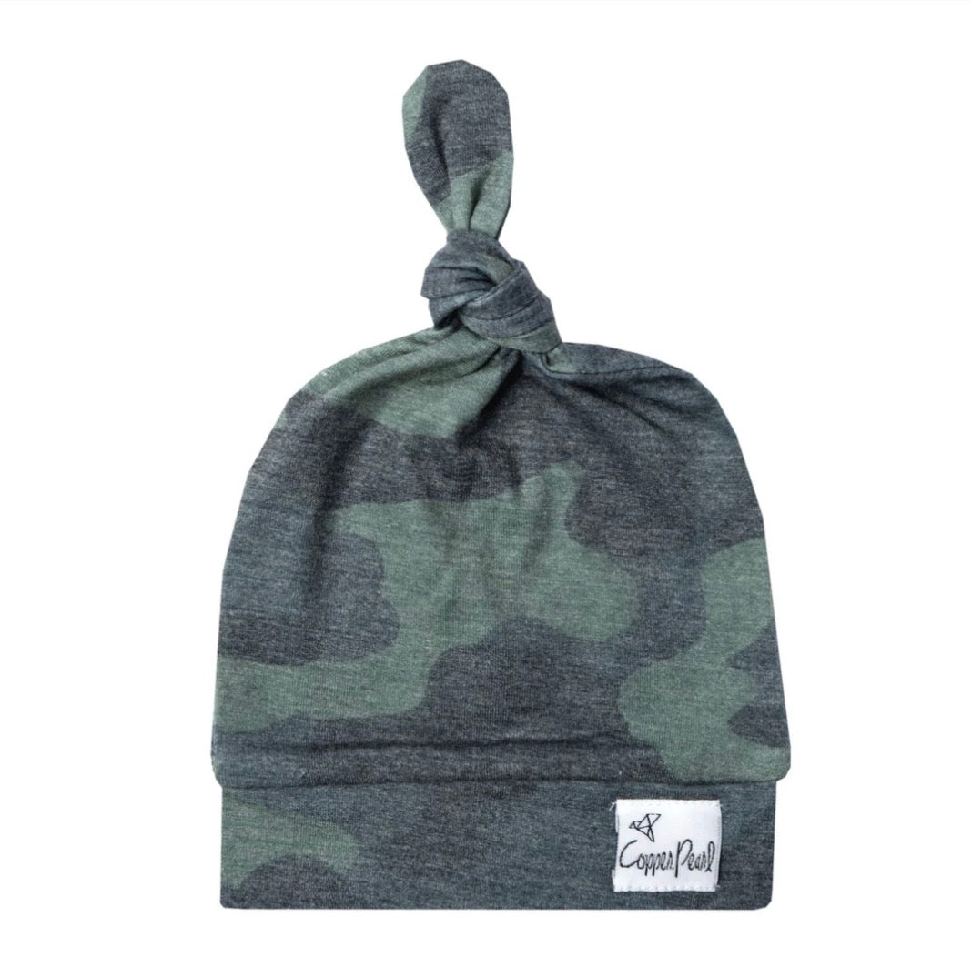 Top Knot Hat | Hunter