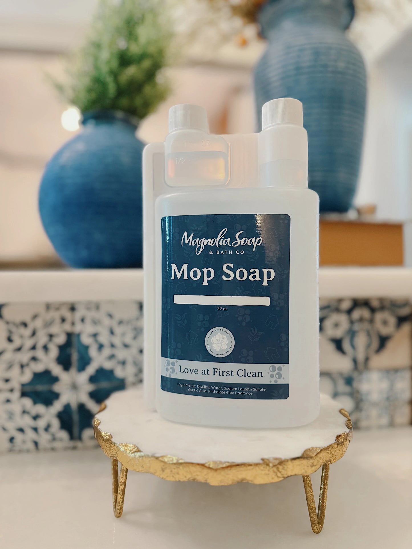 Magnolia Map Soap | Serendipity Scent | 32 oz