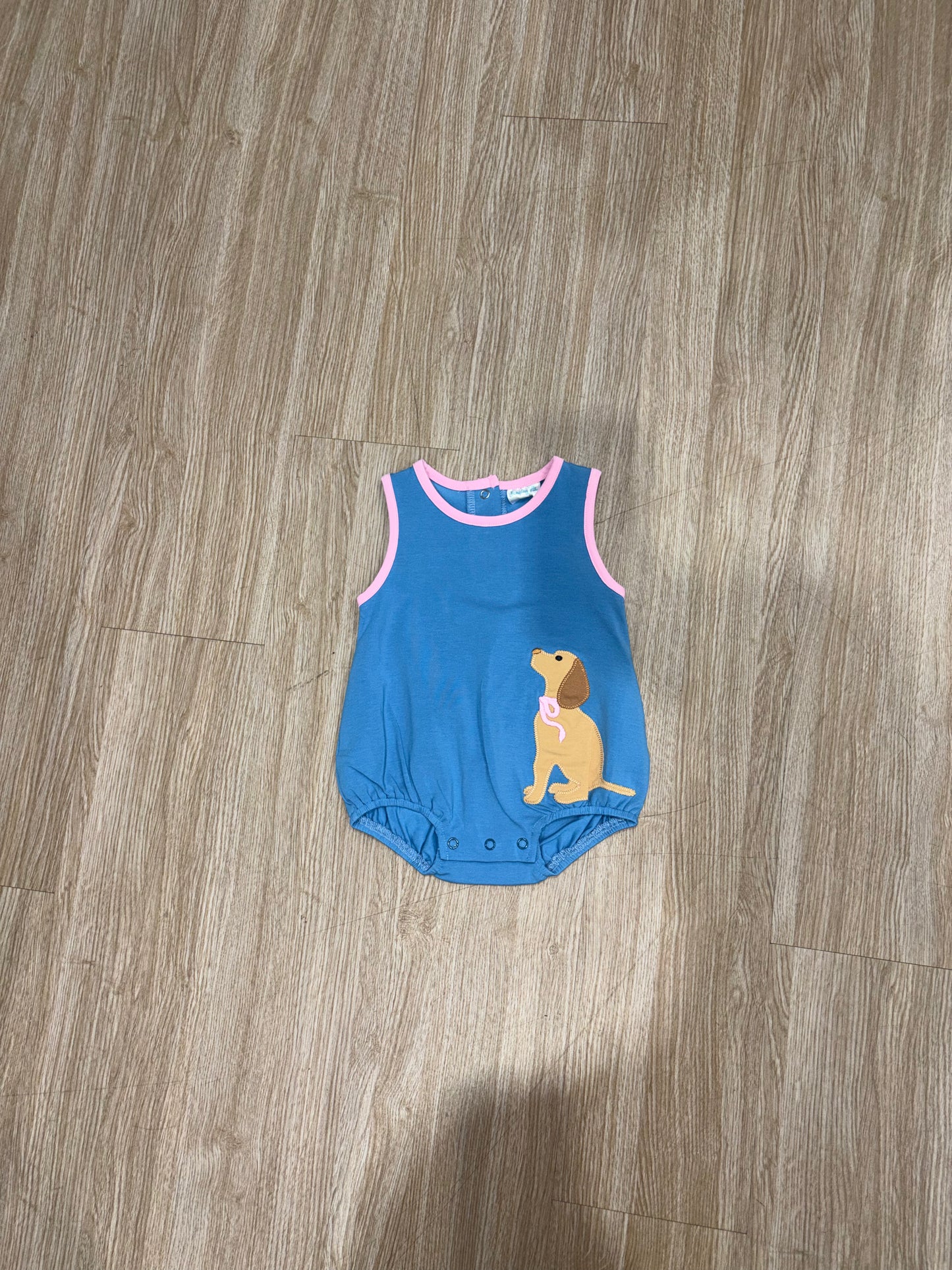 Girl Dog Bubble