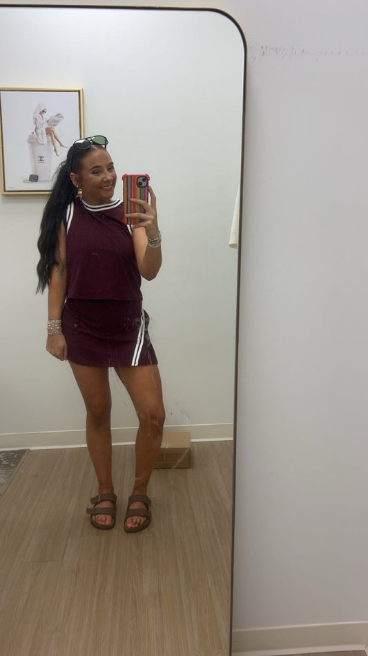 Game Day Athletic Skort Set