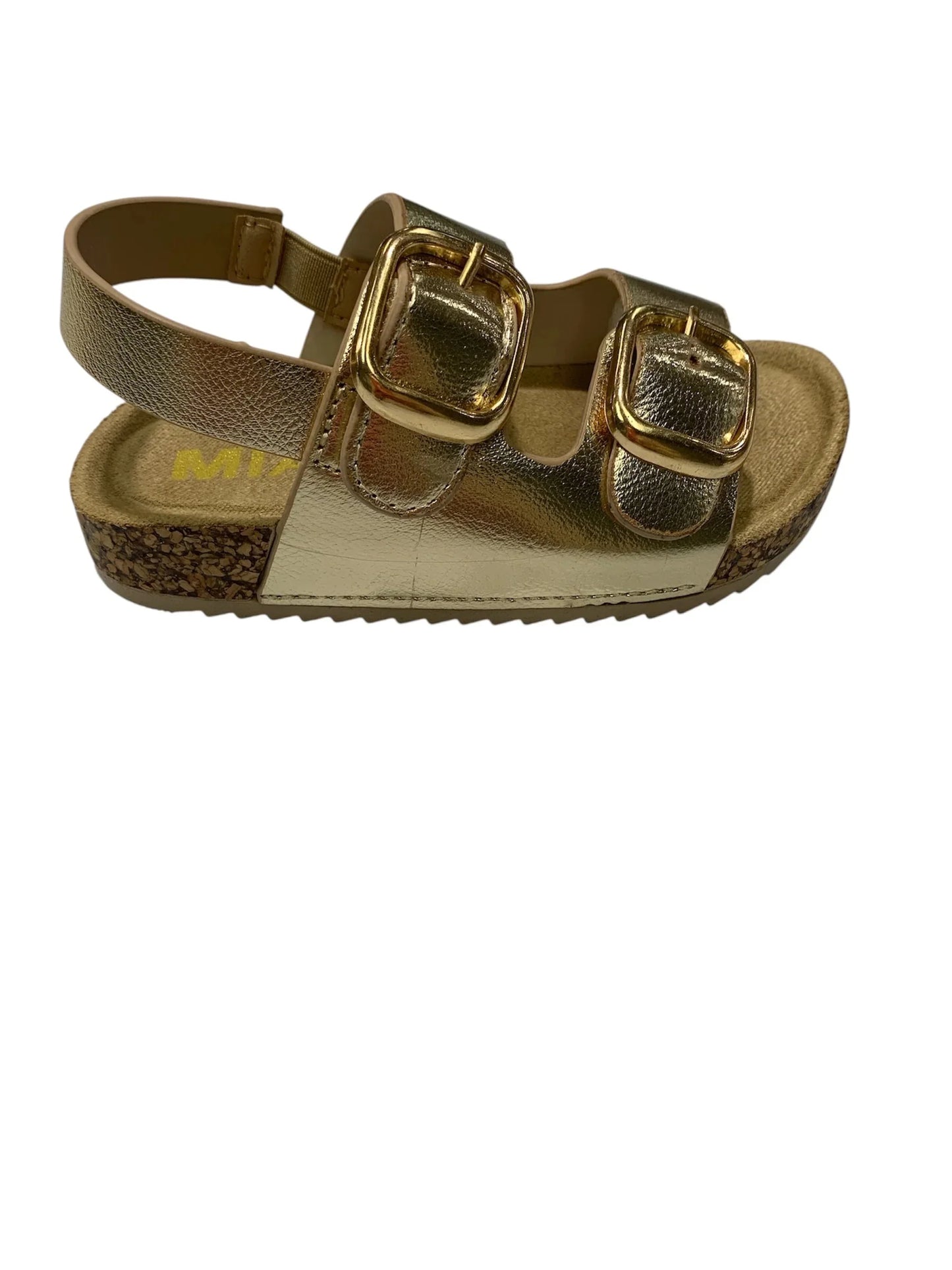 Lil Belky Gold Sandals with Strap