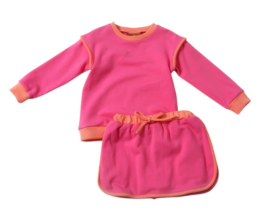 Josie Skort Set-Pink & Orange