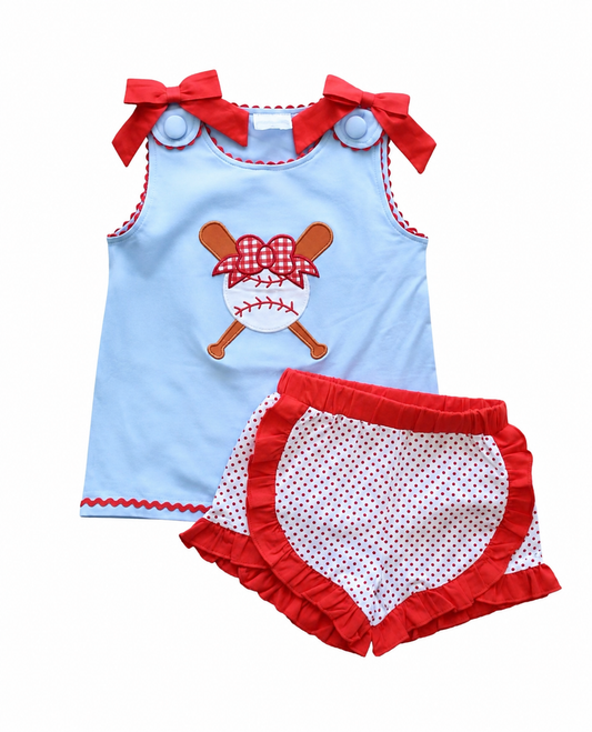 Baseball Girl Set