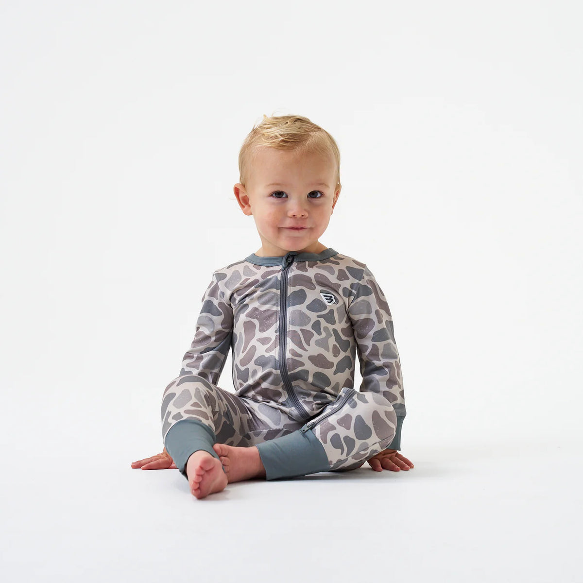 Burlebo Baby Zip Up-Classic Camo