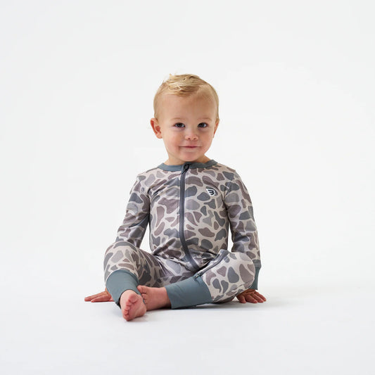Burlebo Baby Zip Up-Classic Camo
