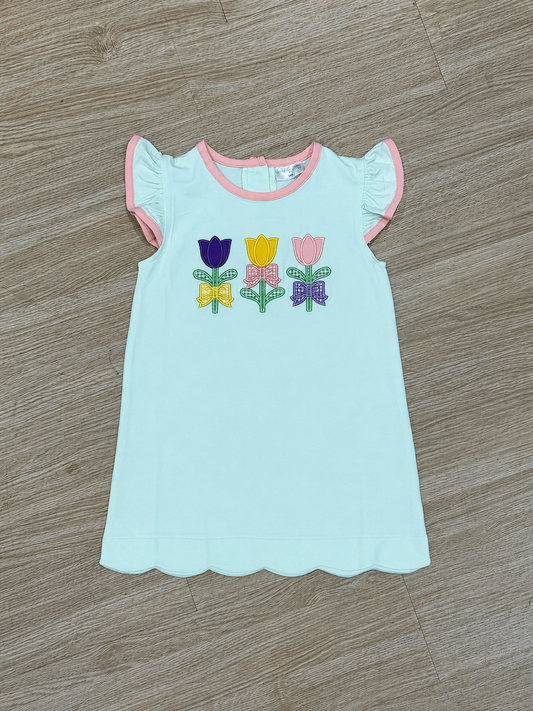 Mint Tulip Dress