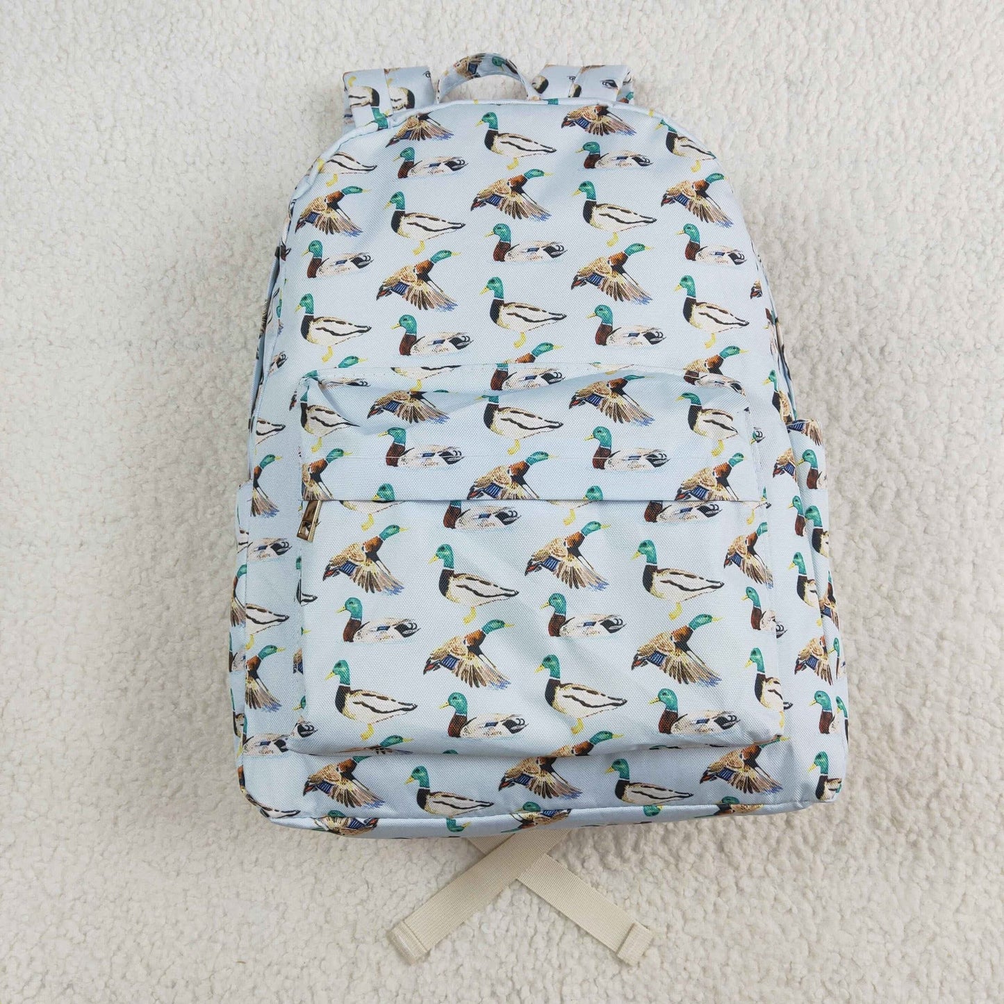 Light Blue Mallard Backpack