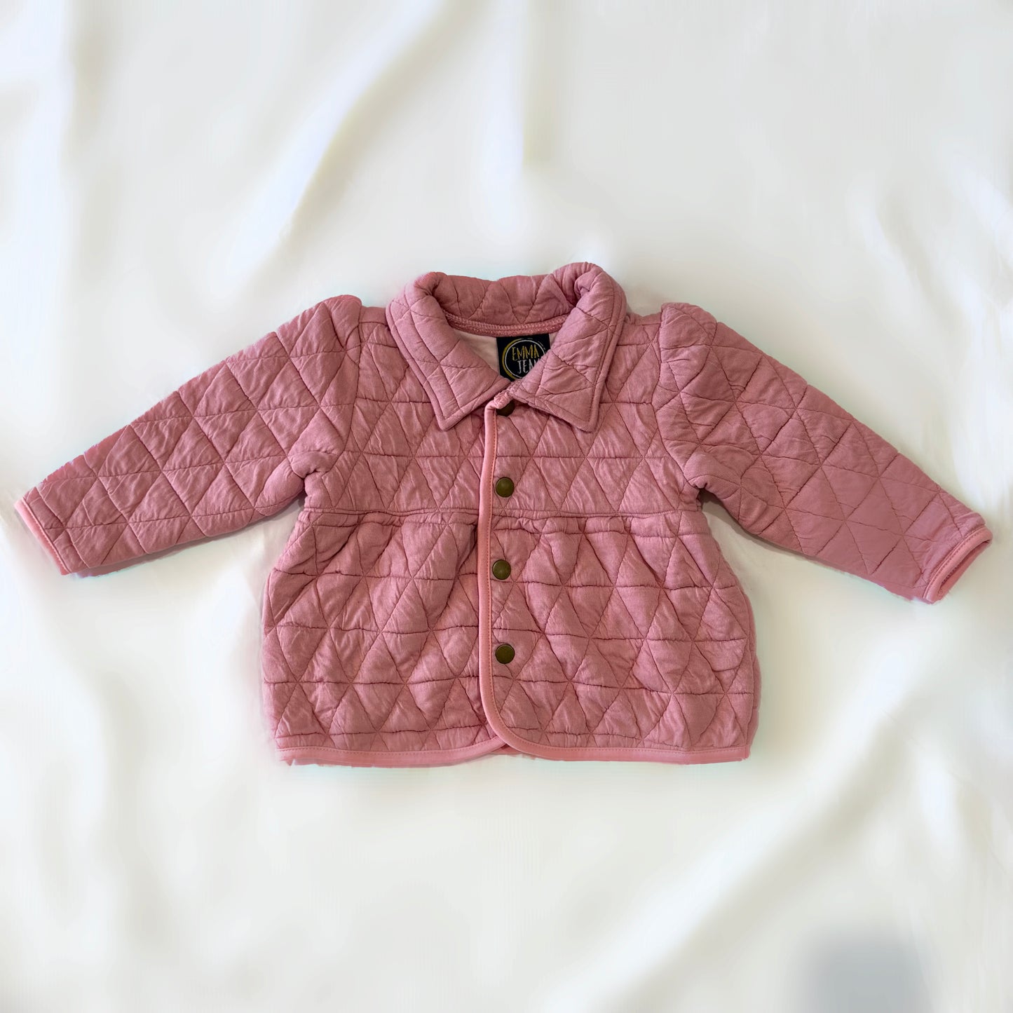 Claudia Pink Quilted Jacket